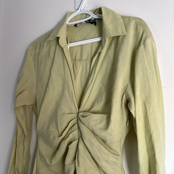 ZARA - green dress‎ - Picture 5 of 9